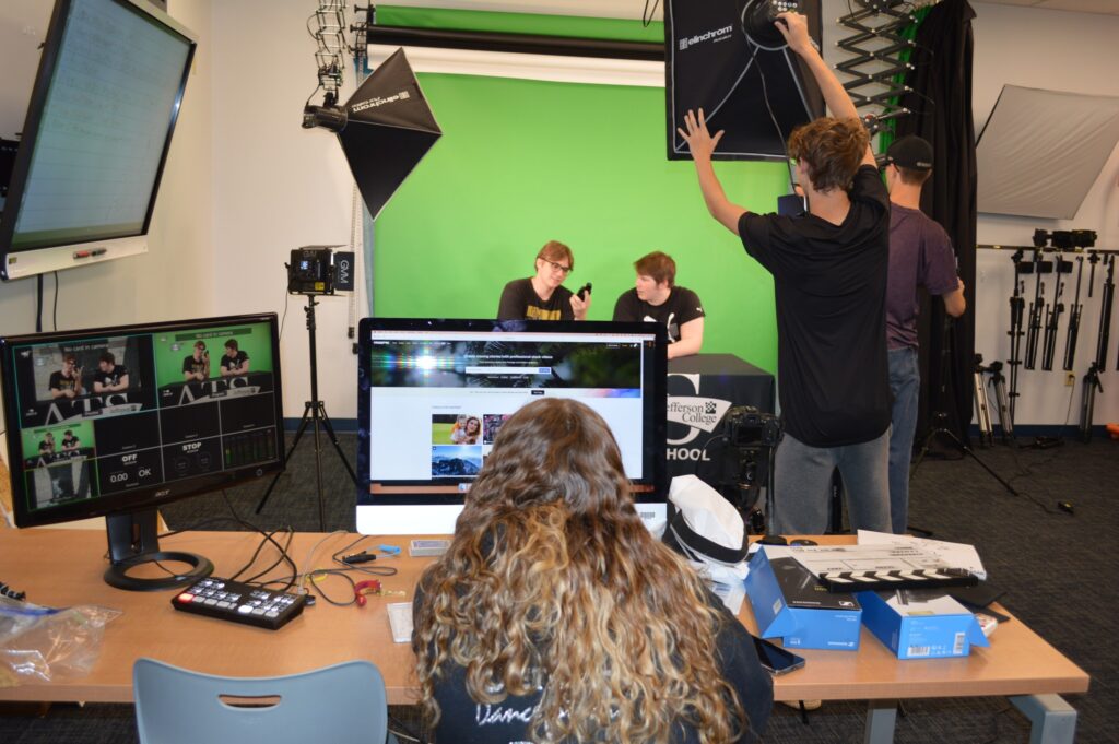 ATS Students in Media Lab