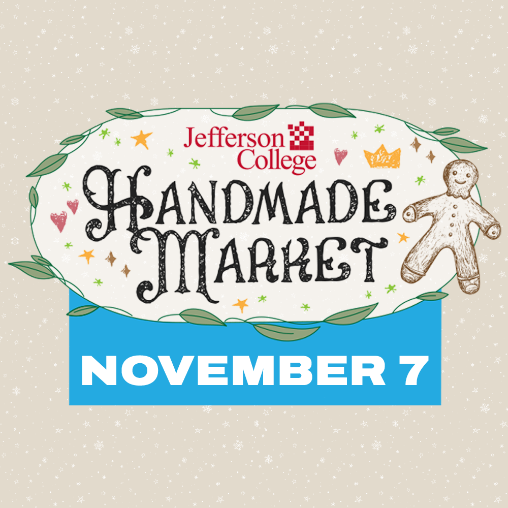 handmade market on Saturday, November 7